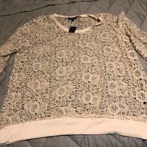 Brand new lace shirt